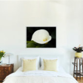 Elegant White Calla Lily Blumen Poster