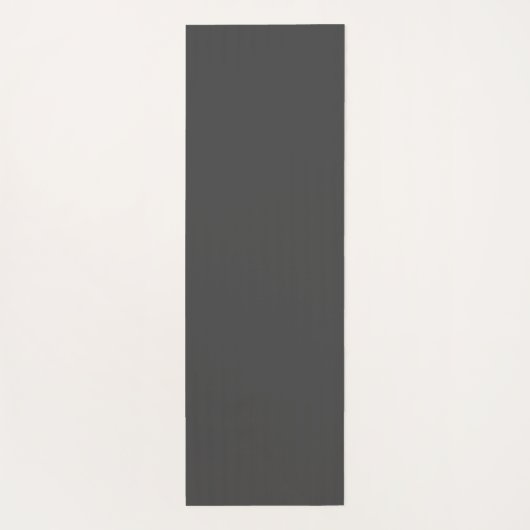 Elegant White Carrara Marble Yogamatte (Rückseite)