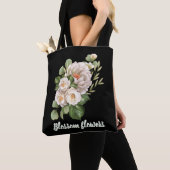Elegant white floral bouquet with green leaves tasche (Von Nahem)