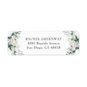 Elegant White Floral Dusty Blue Sage Green Wedding (Vorne)