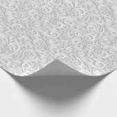 Elegant White Geschenkpapier (Ecke)