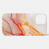 Elegant White & Gold Marble Pattern Case-Mate iPhone Hülle (Rückseite (Horizontal))
