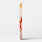 Elegant White & Gold Marble Pattern Case-Mate iPhone Hülle (Rückseite / Links)