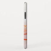 Elegant White & Gold Marble Pattern Case-Mate iPhone Hülle (Hinten/Rechts)