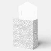 Elegant White Lace Geschenkschachtel (Geöffnet)