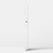 Elegant White Marble Case-Mate iPhone Hülle (Rückseite / Links)