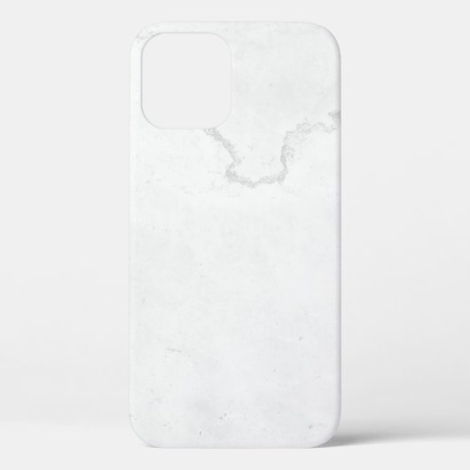 Elegant White Marble Case-Mate iPhone Hülle (Rückseite)