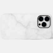 Elegant White Marble Case-Mate iPhone Hülle (Rückseite (Horizontal))