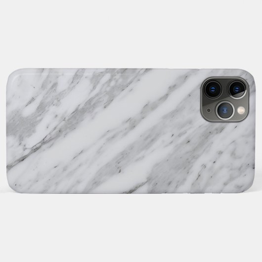 Elegant White Marble Case-Mate iPhone Hülle (Rückseite (Horizontal))