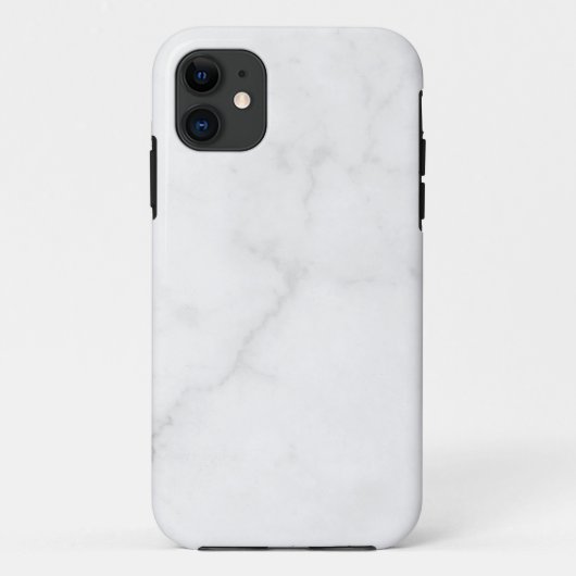 Elegant White Marble Case-Mate iPhone Hülle (Rückseite)