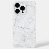 Elegant White Marble  Case-Mate iPhone Hülle (Rückseite)