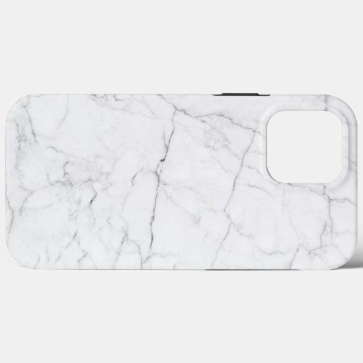 Elegant White Marble  Case-Mate iPhone Hülle (Rückseite (Horizontal))