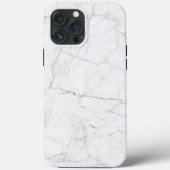 Elegant White Marble Case-Mate iPhone Hülle (Rückseite)