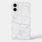 Elegant White Marble  Case-Mate iPhone Hülle (Rückseite)