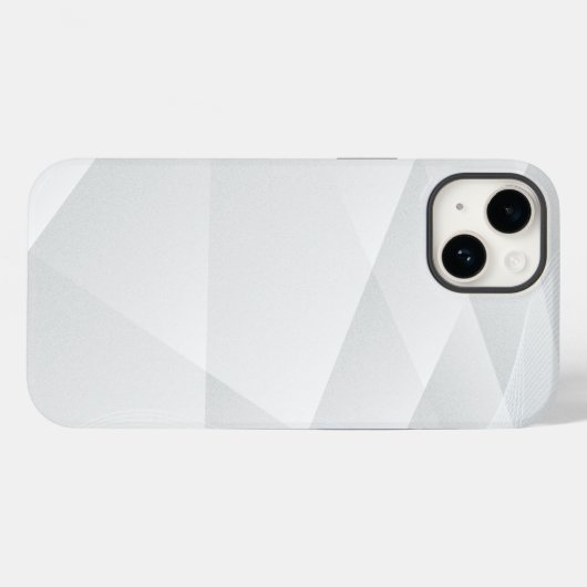 Elegant White Marble Case-Mate iPhone Hülle (Rückseite (Horizontal))