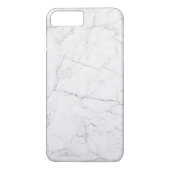 Elegant White Marble  Case-Mate iPhone Hülle (Rückseite)