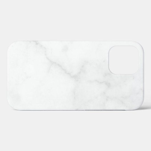 Elegant White Marble Case-Mate iPhone Hülle (Rückseite (Horizontal))