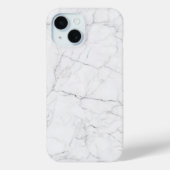 Elegant White Marble Case-Mate iPhone Hülle (Rückseite)