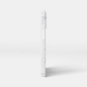 Elegant White Marble  iPhone Hülle (Rechte Seite)