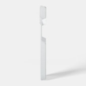 Elegant White Marble  iPhone Hülle (Linke Seite)