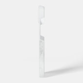 Elegant White Marble iPhone Hülle (Linke Seite)