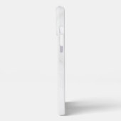 Elegant White Marble iPhone Hülle (Linke Seite)