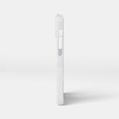 Elegant White Marble iPhone Hülle (Linke Seite)
