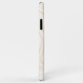 Elegant White Marble Pattern Case-Mate iPhone Hülle (Hinten/Rechts)