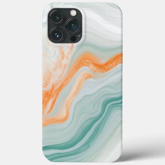 Elegant White Marble Pattern Case-Mate iPhone Hülle (Rückseite)