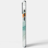 Elegant White Marble Pattern Case-Mate iPhone Hülle (Rückseite / Links)