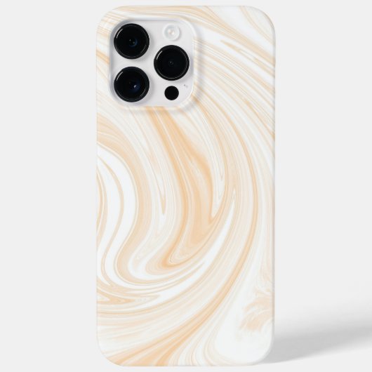 Elegant White Marble Pattern Case-Mate iPhone Hülle (Rückseite)