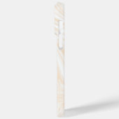 Elegant White Marble Pattern Case-Mate iPhone Hülle (Rückseite / Links)