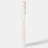 Elegant White Marble Pattern Case-Mate iPhone Hülle (Rückseite / Rechts)