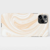 Elegant White Marble Pattern iPhone Hülle (Rückseite (Horizontal))