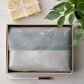 Elegant White Mystical Fairytale Horse Decoupage Seidenpapier (Geschenk)