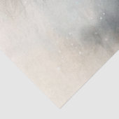 Elegant White Mystical Fairytale Horse Decoupage Seidenpapier (Ausschnitt)