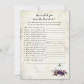 Elegant White Pumpkin, die Vater Best Game kennt Einladung (Vorderseite)