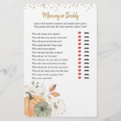 Elegant White Pumpkin Mommy oder Daddy Games (Vorderseite)