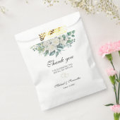 Elegant White Rose und Lilies Wedding Geschenktütchen (Versiegelt)