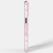 Elegant White Roses Pink Floral Case-Mate iPhone Hülle (Rückseite / Rechts)