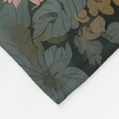 Elegant White Sheep William Morris Inspiriert Fleecedecke (Ecke)