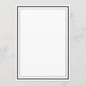 Elegant White The Night Before Rehearsal Dinner Einladung (Rückseite)