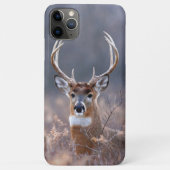 Elegant Whitetail Deer Winter Season Foto Case-Mate iPhone Hülle (Rückseite)