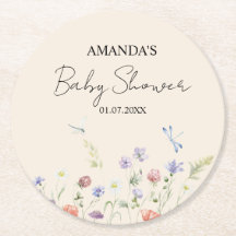 Elegant Wild Blume Babydusche