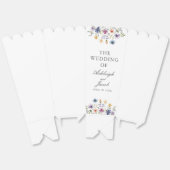 Elegant Wildflower Spring Wedding Custom Popcorn Geschenkschachtel (Ungeklappt)