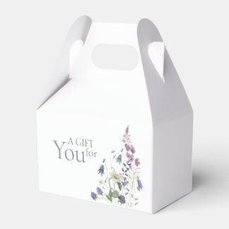 Elegant Wildflower Watercolor Floral 35th Birthday Geschenkschachtel