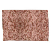 Elegant William Morris Floral Blue White Pattern Kissenbezug (Vorderseite-Links)