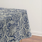 Elegant William Morris Floral Blue White Pattern Tischdecke (Beispiel)