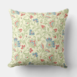 Elegant William Morris Renaissance Floral Kissen
