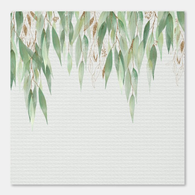 Elegant Willow Textured Room Border Tapete (Vorderseite)